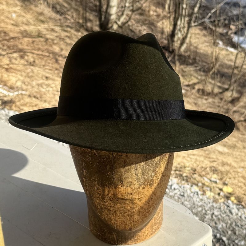 Bogart hatt mørk grønn