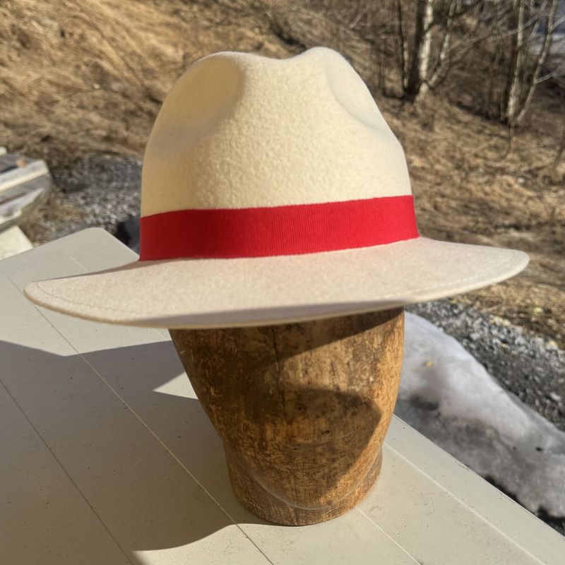 Bogart hatt krem hvit